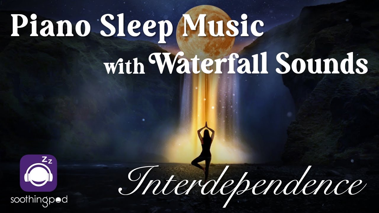 Relaxing Sleep Music | Interconnectedness: Interdependence 🌊🦦| Piano Music with Waterfall Sounds