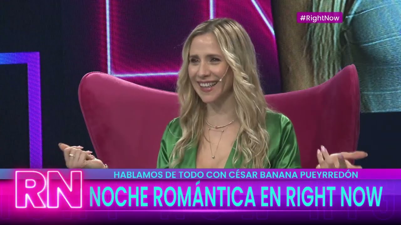 CÉSAR ¨BANANA¨ PUEYRREDÓN en RIGHT NOW
