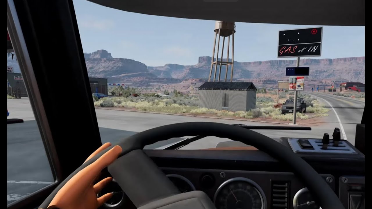 BeamNG drive -Video 169- -SEMI TRUCK CRASHES THRU HOUSE-