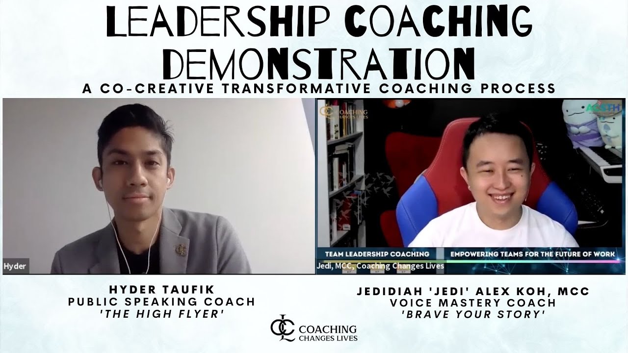 Leadership Coaching Demonstration (ICF PCC Demo by MCC) Jedidiah Alex, MCC [English Edition]