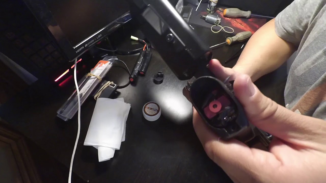 Cambio de motor  M4 airsoft