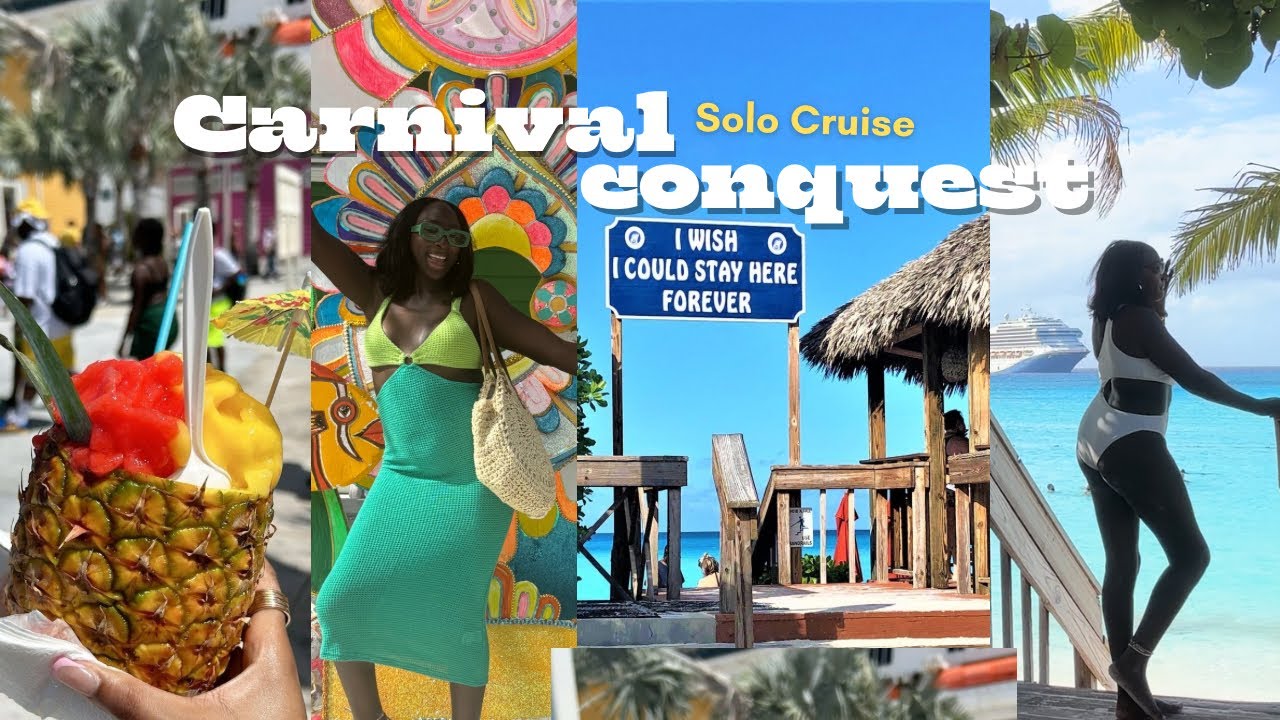 CARNIVAL CONQUEST CRUISE VLOG | FIRST SOLO CRUISE