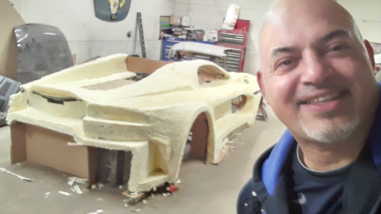 Making A Sports Car Out Of Foam