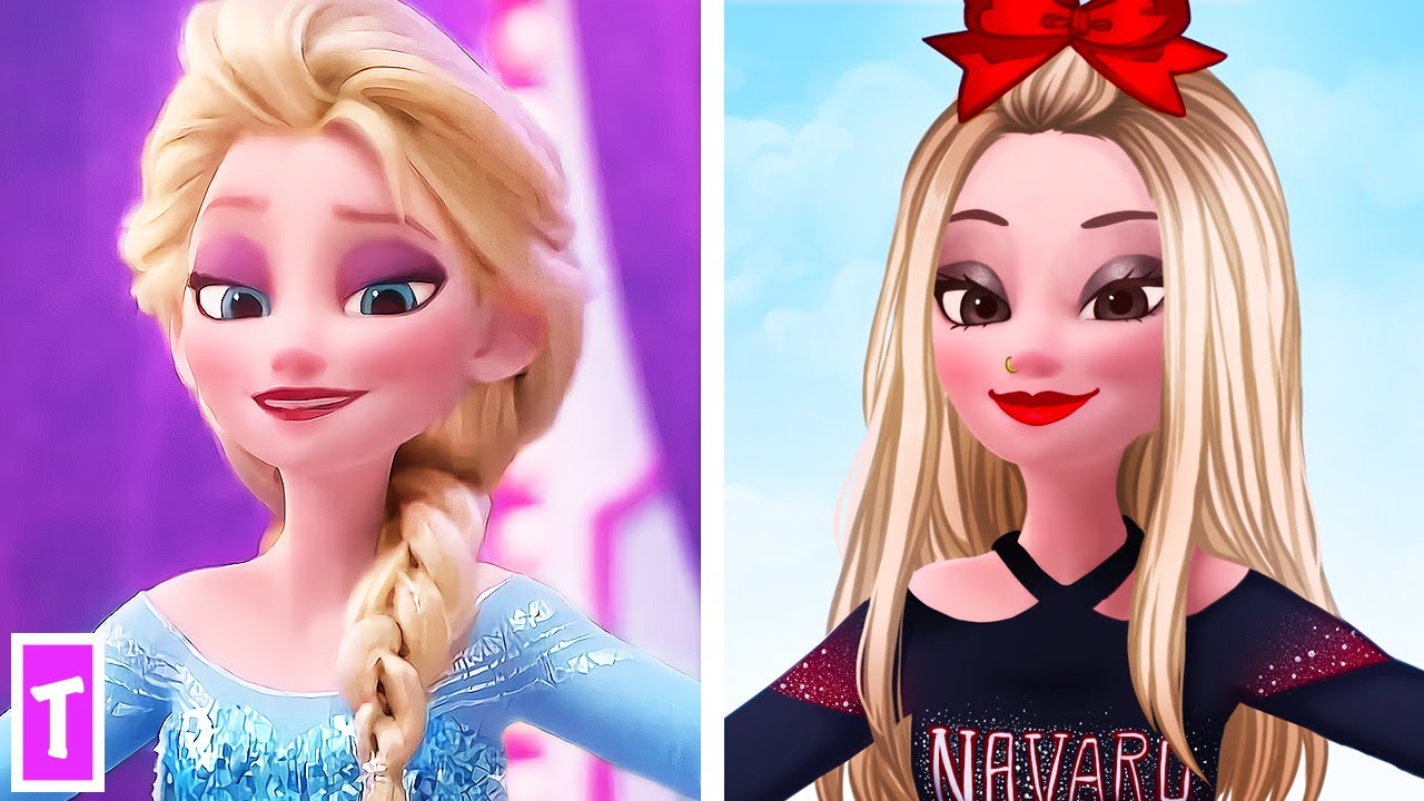 Disney Princesses As Netflix Characters