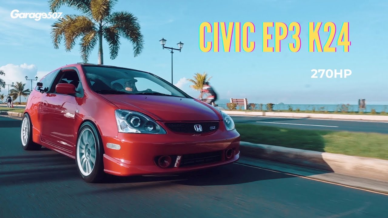 HONDA CIVIC EP3 K24 | DYNO PULL & STREET VIDEO