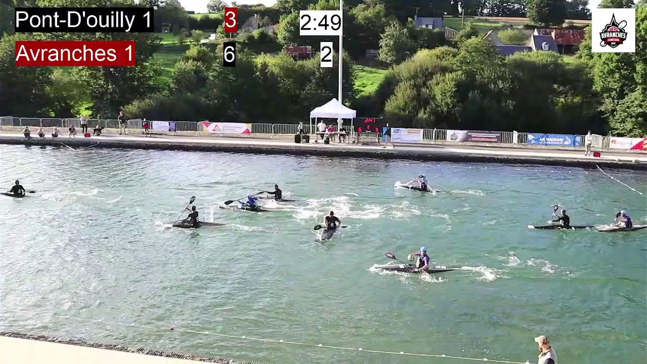 Kayak polo N1 Avranches 17/09/2022
