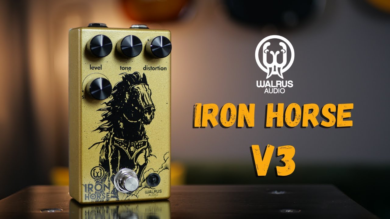 IRON HORSE V3 от Walrus Audio — демо-версия педали дисторшна