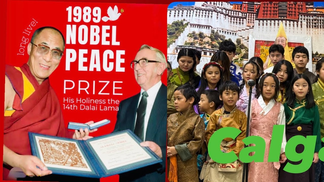 Celebrating Nobel Peace Prize 1989/ 12 / 10 Calgary Tibetan Vlogger 12/ 14/ 2025 part ( 1 ) 🇨🇦