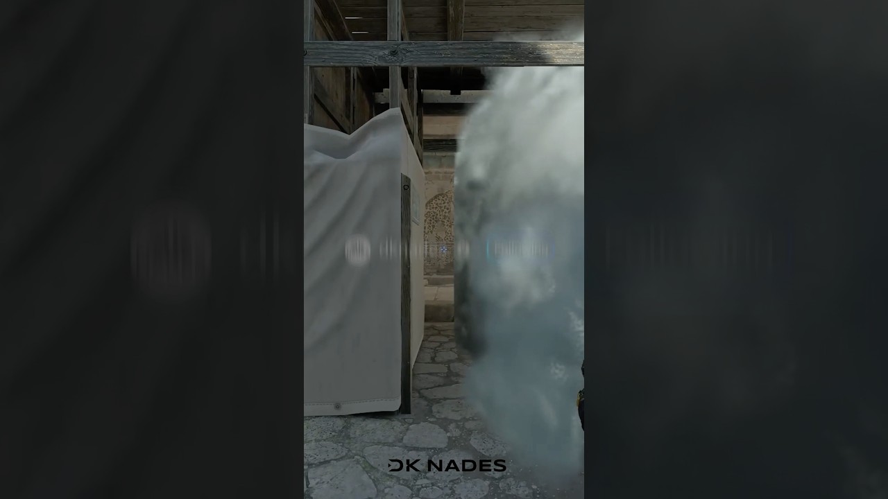 Oneway smoke in cave on Ancient💨 #cs2 #csgo