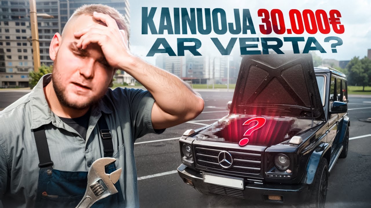 30.000€ už G-Klasę? Pasižiūrėk, ką gauni