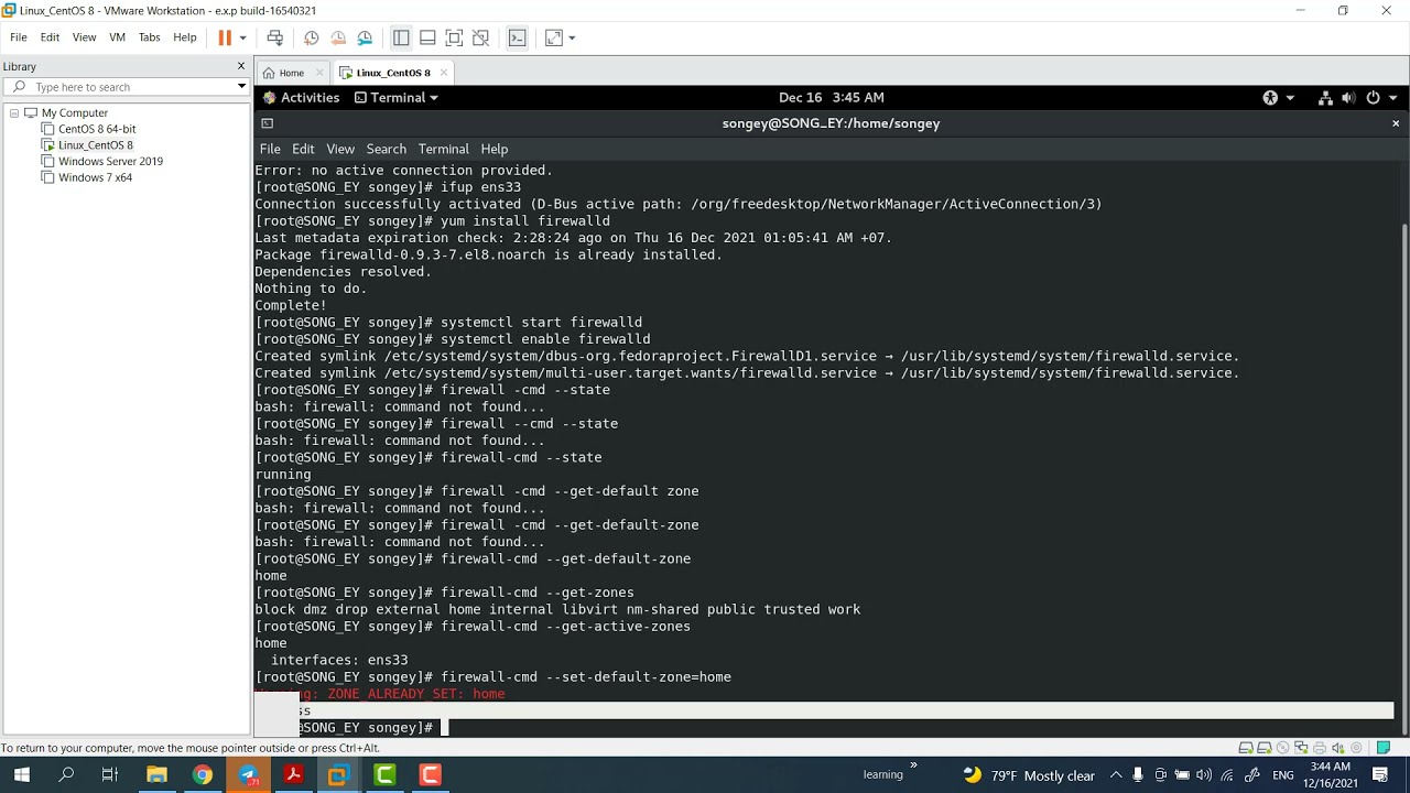 Firewalls (Linux speak Khmer).