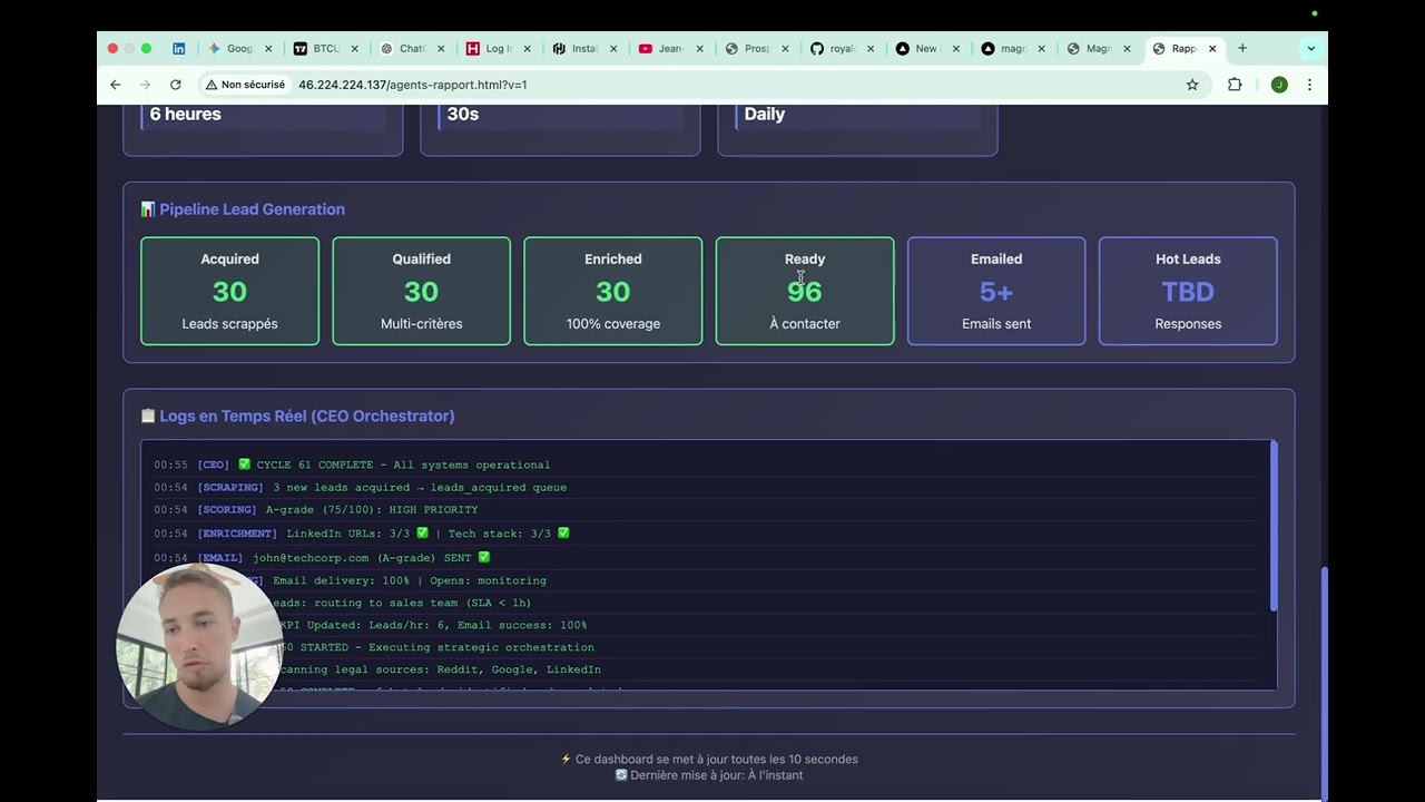 Mes 11 agents IA sculptent le produit parfait - JOUR 3