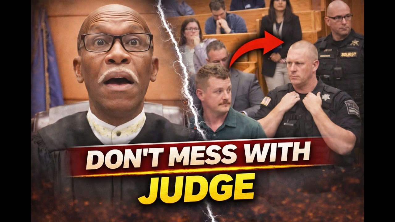 Man Crosses the Line With Judge in Courtroom