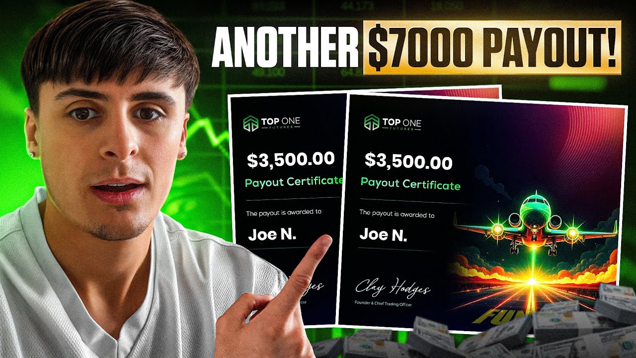 Another $7,000 Payout from Top One Futures | $14K in 2 Months!