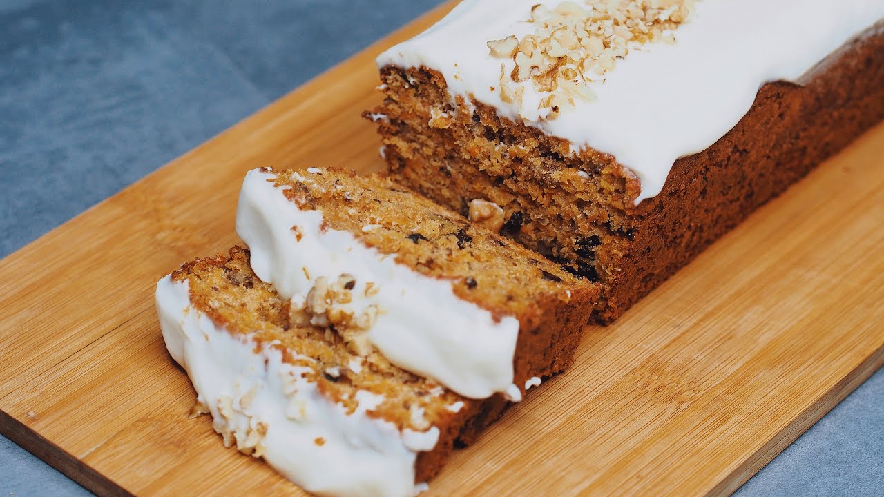 Moist CARROT CAKE with Pumpkin and Nuts! Easy CARROT CAKE Recipe