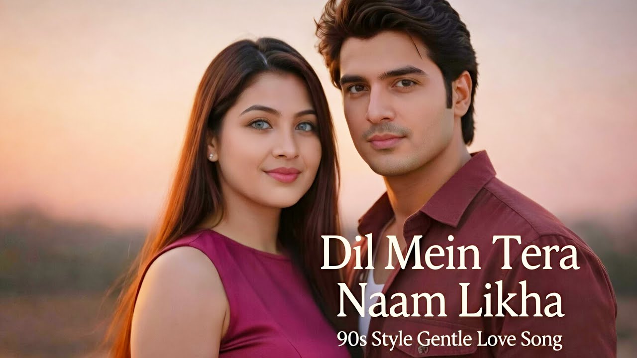 Dil mein tera naam likha|दिल मैं तेरा नाम लिखा|Hindi love song#90sstylesong #hindiromanticsong #song