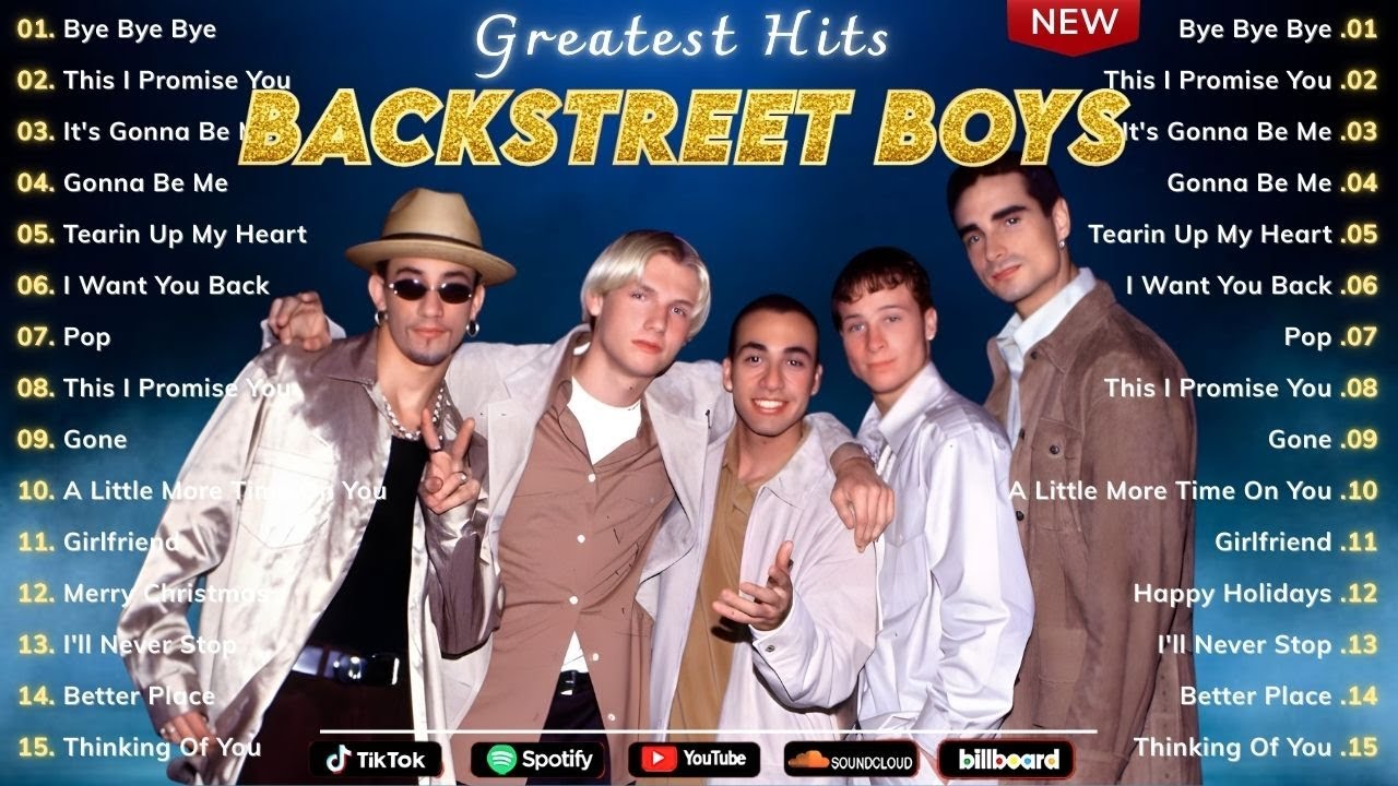 Backstreet Boys Greatest Hits Full Album🎉🎉 | Best Of BSB | 90s Pop Classics Playlist💕💕 #lovesongs