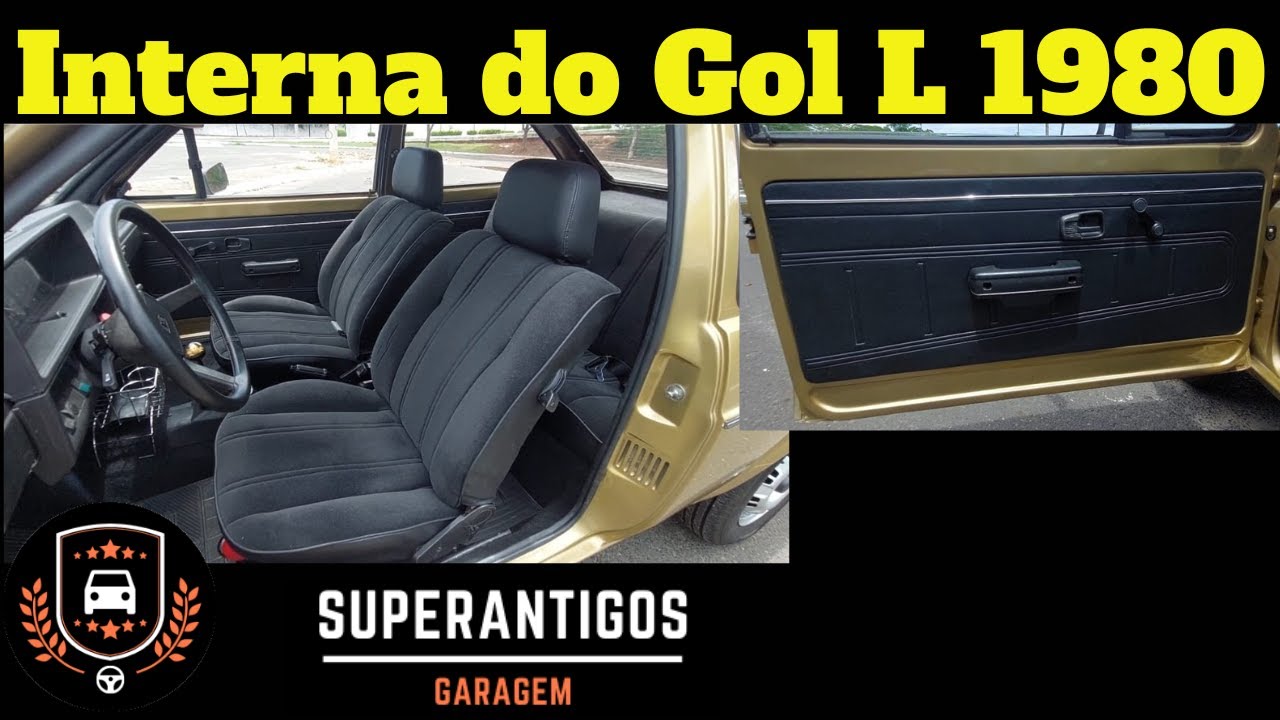 Tapeçaria completa do VW Gol L 1980