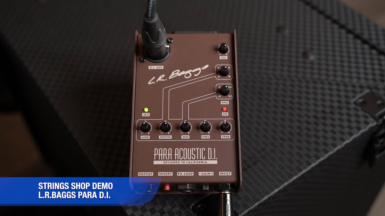 STRINGS SHOP DEMO : L.R.BAGGS PARA D.I.