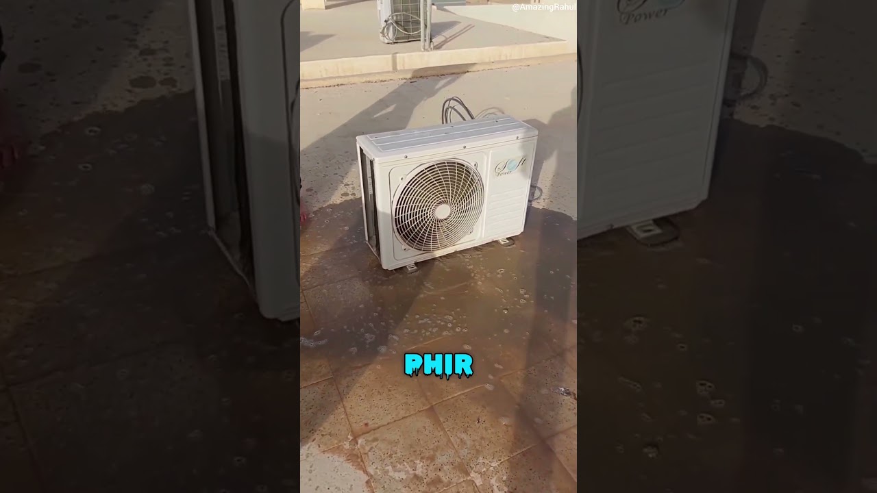 AC compressor cleaning | #shorts
