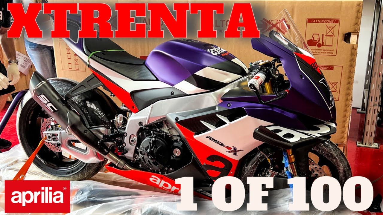 Aprilia RSV4 XTrenta | Unboxing & Dyno