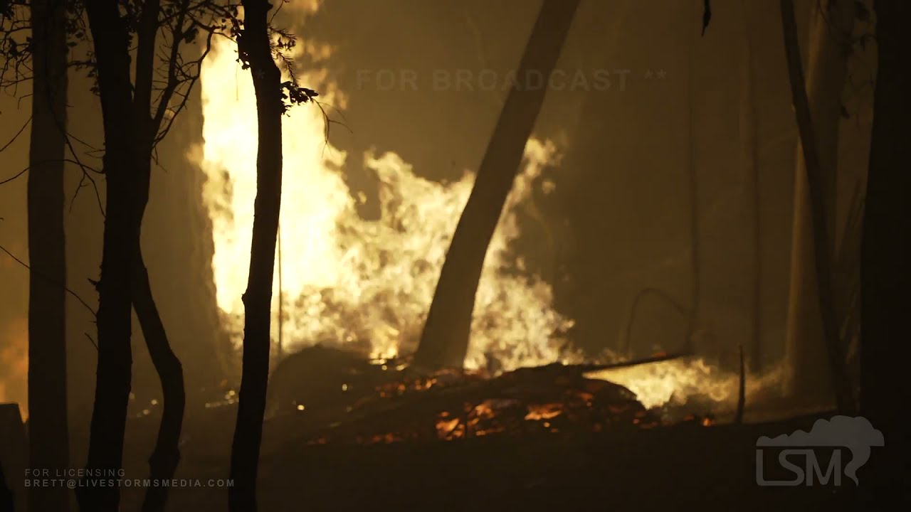 7-25-2021 Indian Falls, Ca Community destroyed by Dixie Fire- Extreme Fire behavior- Smoke