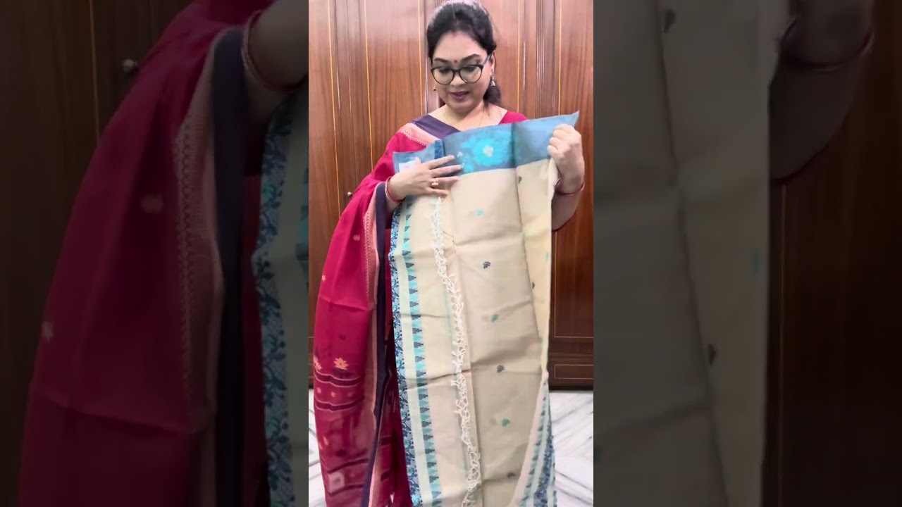 Pure cotton Bengal tangail sarees (9831302332)