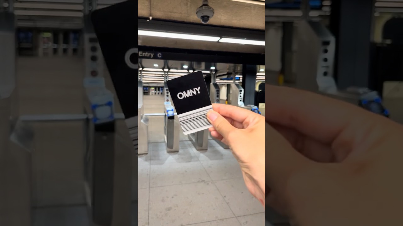 New travel payment in NYC Subways 🚇 #omny #nyc #subway #transport #publictransport #traveltips