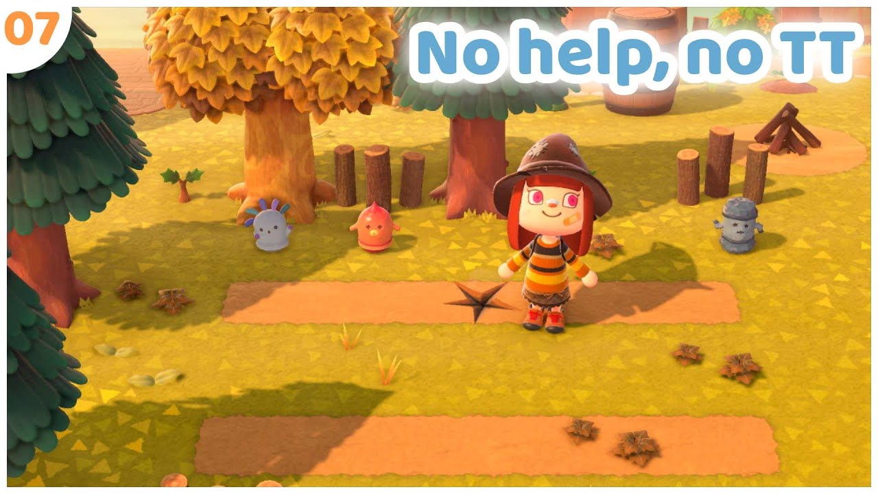 JOUR 7 : Remod'île et déco 🎃 | ACNH (no online, no help, no TT)
