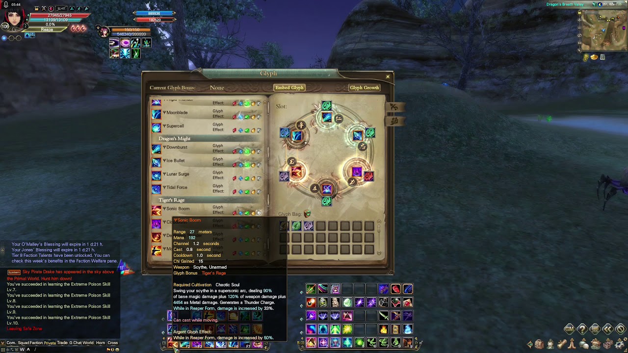 PWI - Neverfall: Stormbringer Glyph Recommendation