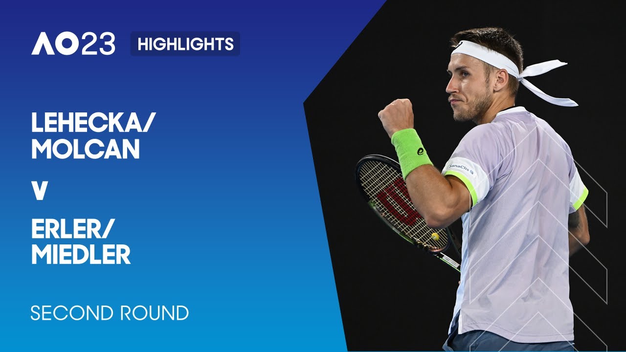 Lehecka/Molcan v Erler/Miedler Highlights | Australian Open 2023 Second Round