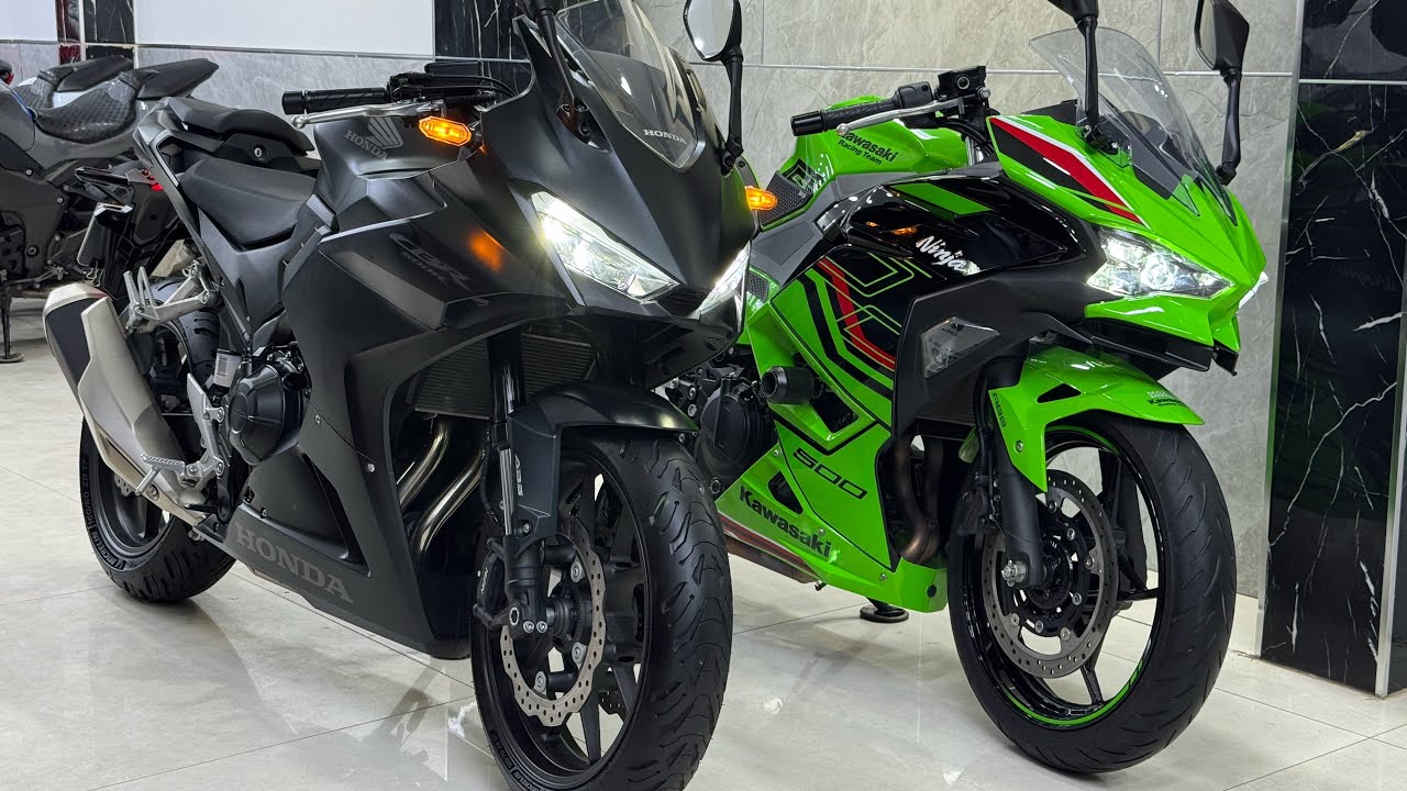 Cặp Siêu Phẩm Dòng Sport City HONDA CBR500 2024 & KAWASAKI NINJA500