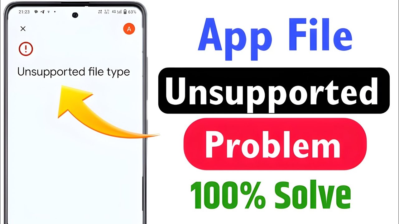 unsupported file type problem | How to fix unsupported file type vivo  | unsupported file ✅