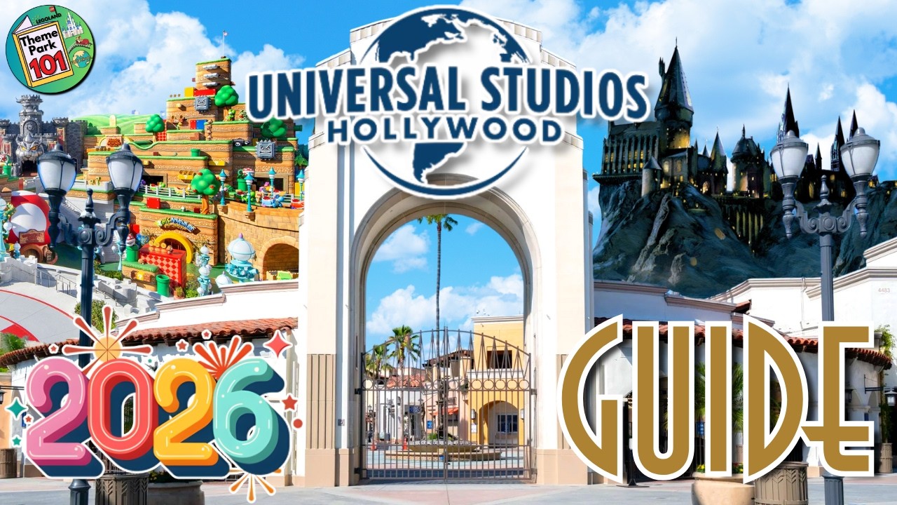Universal Studios Hollywood RIDES & ATTRACTIONS - 2026 - Los Angeles, California