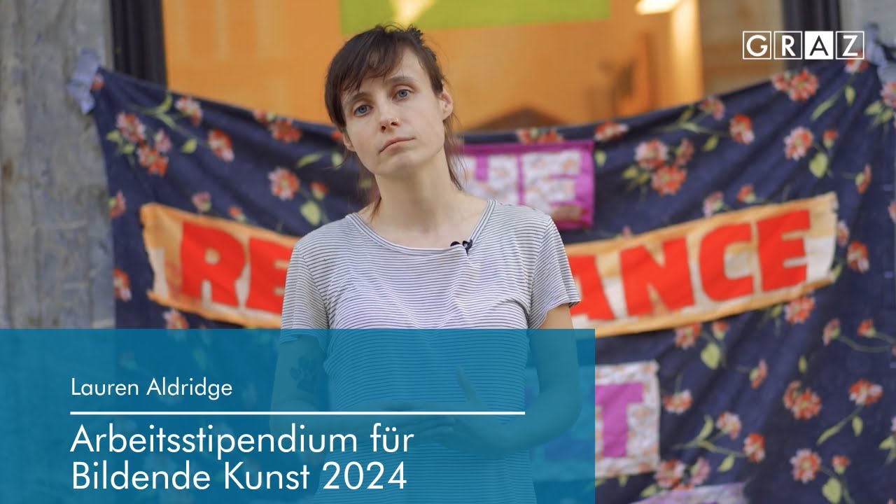 Arbeitsstipendium für Bildende Kunst 2024:  Lauren Aldridge