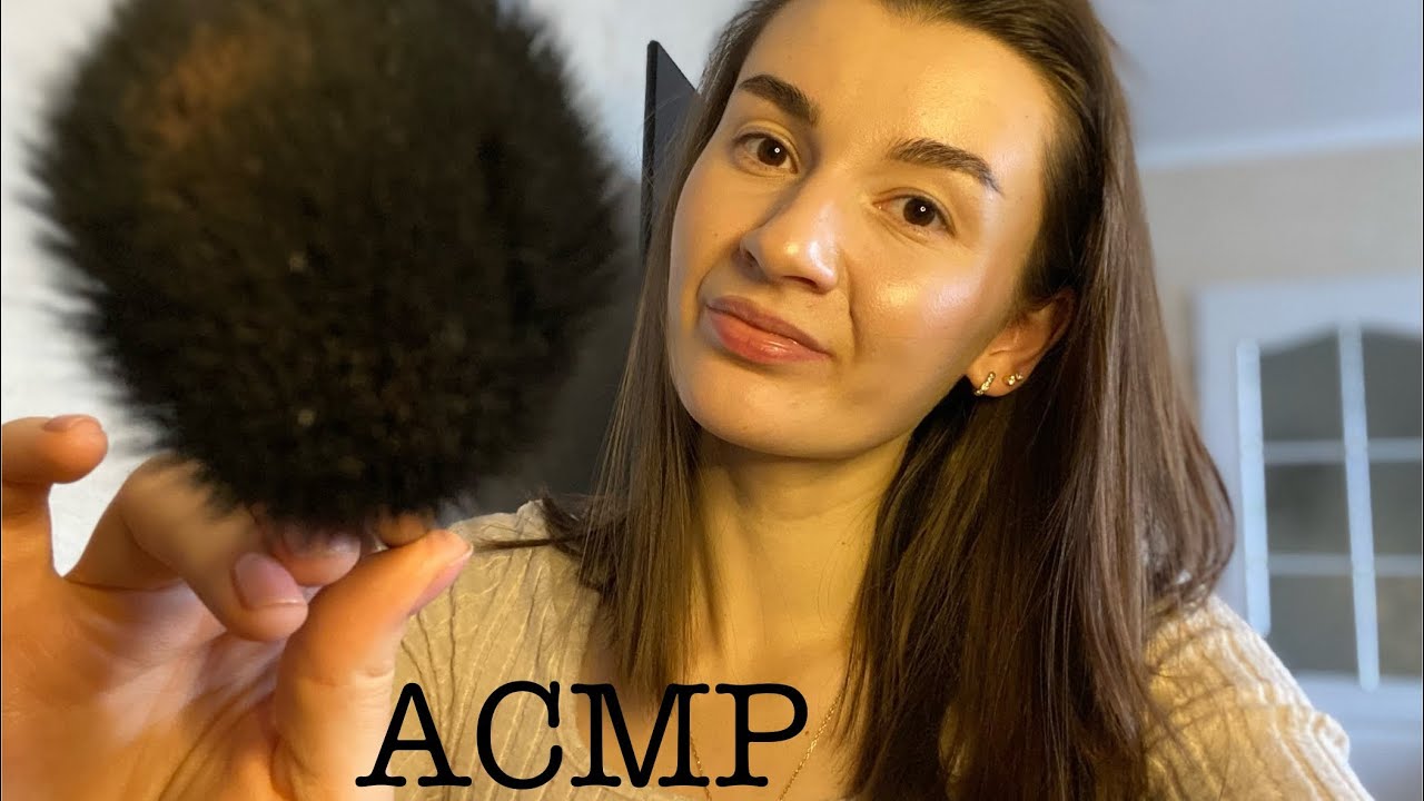 АСМР/полуразборчевый шепот/звуки рта/очень близкий шепот/макияж/конфетка