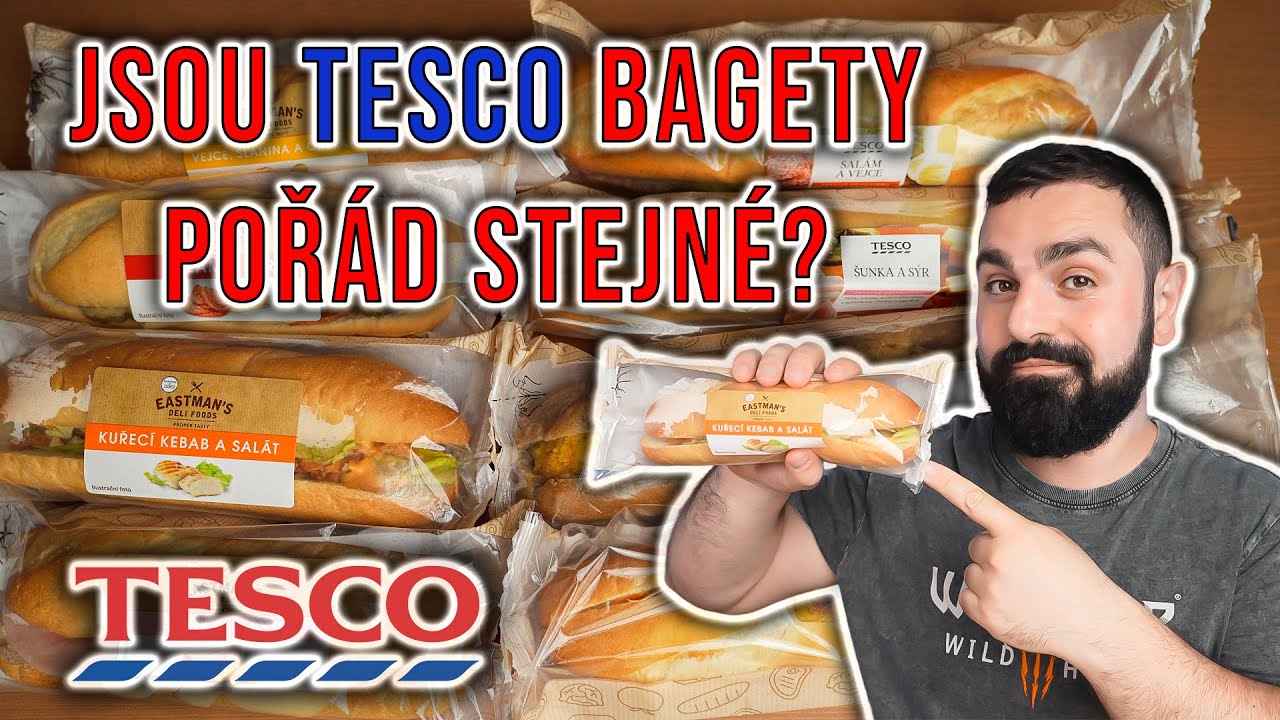 TESCO BAGETY PO 4 LETECH! Jsou pořád tak špatné?