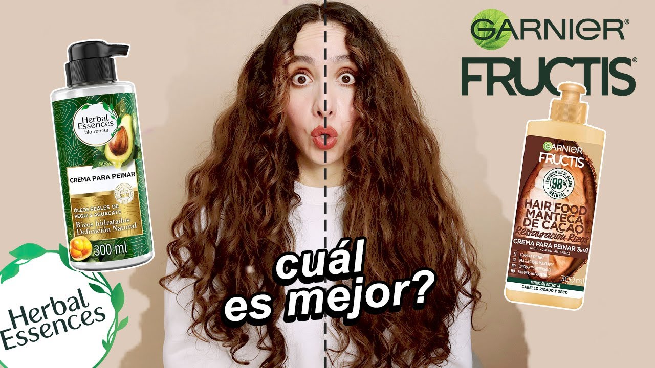 💥 HERBAL ESSENCES vs HAIR FOOD 😱 ¡Batalla ÉPICA de Cremas para Rizos! 🔥 ¿Cuál es la Mejor?