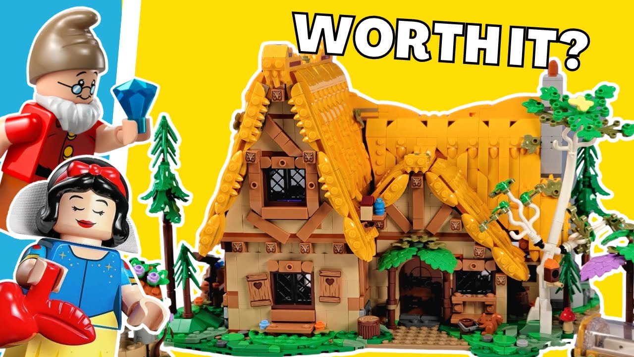 I Built LEGO Snow White and the 7 Dwarves Cottage! (REVIEW)
