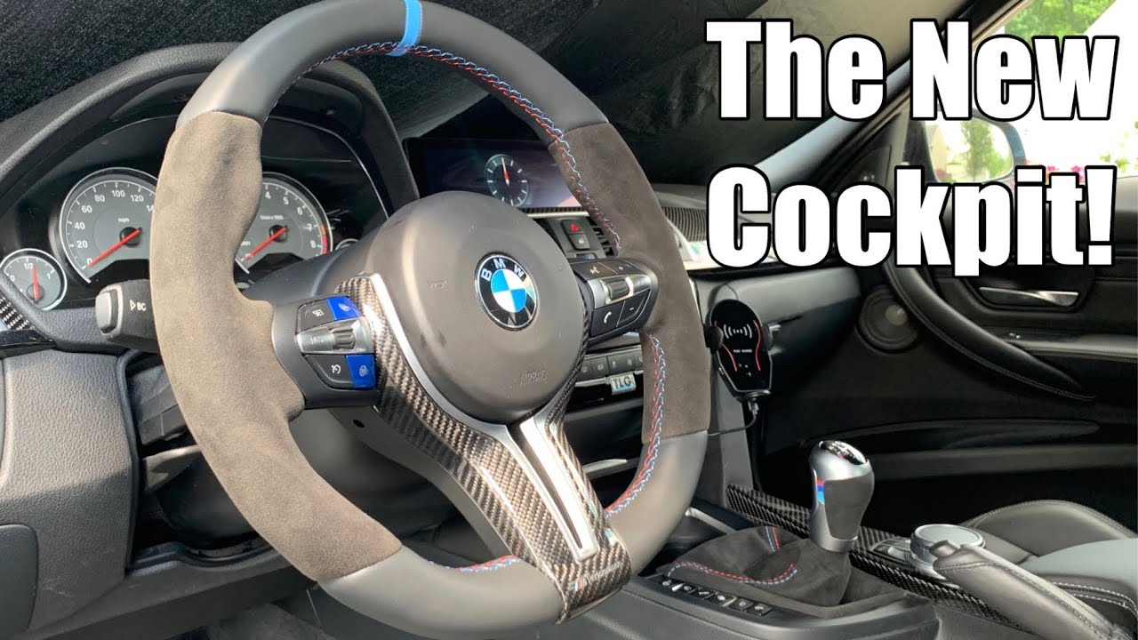 Yet Another Steering Wheel Replacement and Manual Gear Shifter Swap in My F80 BMW M3...with a twist!