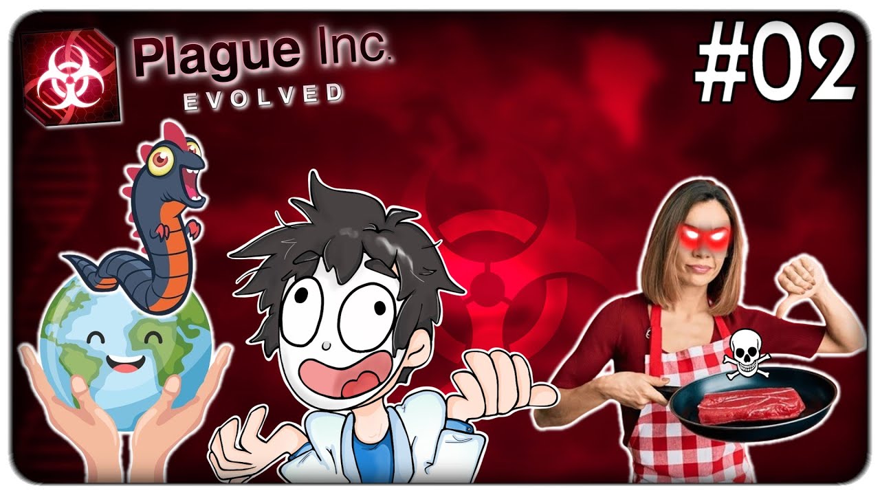 INFETTO TUTTI CON IL VERME DELLA FELICITA' MA POI DIVENTATE TUTTI VEGANI | Plague Inc. (2023) ep.02