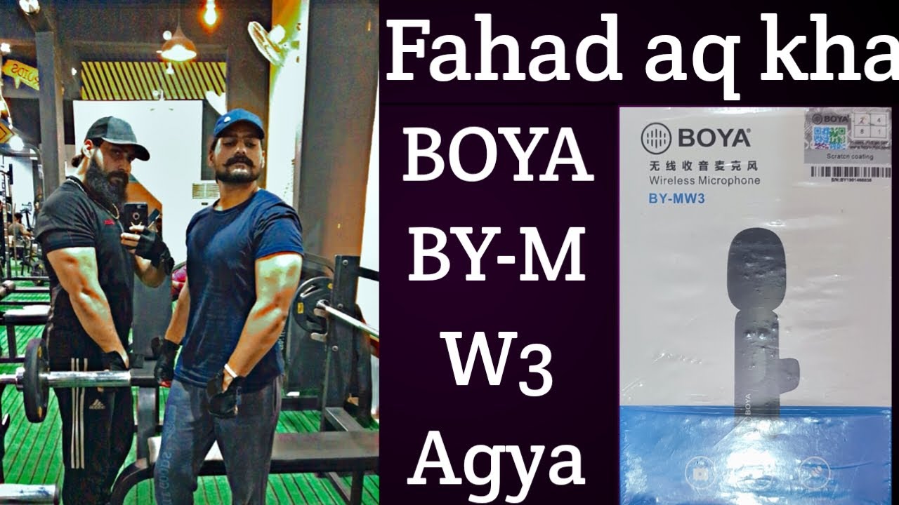 Best Mic For Youtube | BOYA BY-MW3 Unboxing & Review | Urdu | #sports #mic #micyoutuber #boyamic