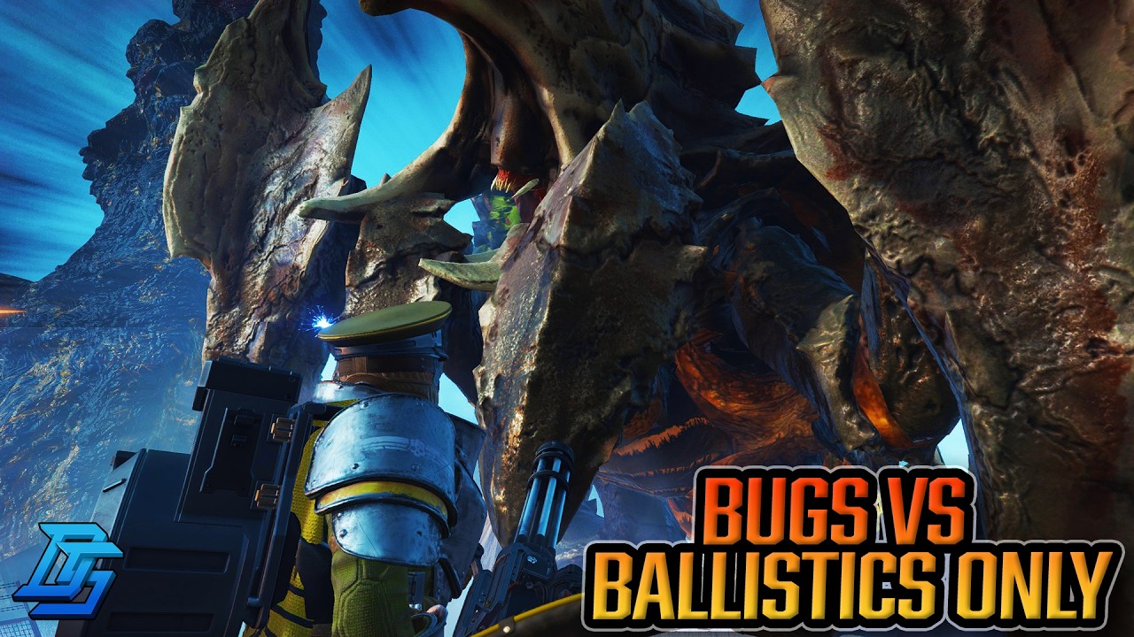 🔴 Helldivers 2 LIVE:  BALLISTICS VS BUGS! NEW MINOR ORDER TAKE URSICA! NO FIRE ONLY BULLETS!