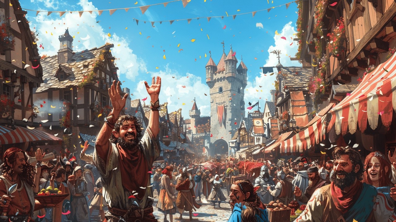 Epic Celtic Fantasy Music｜Lively Castle Town Music｜Study, Gaming ｜Adventure & RPG& D&D