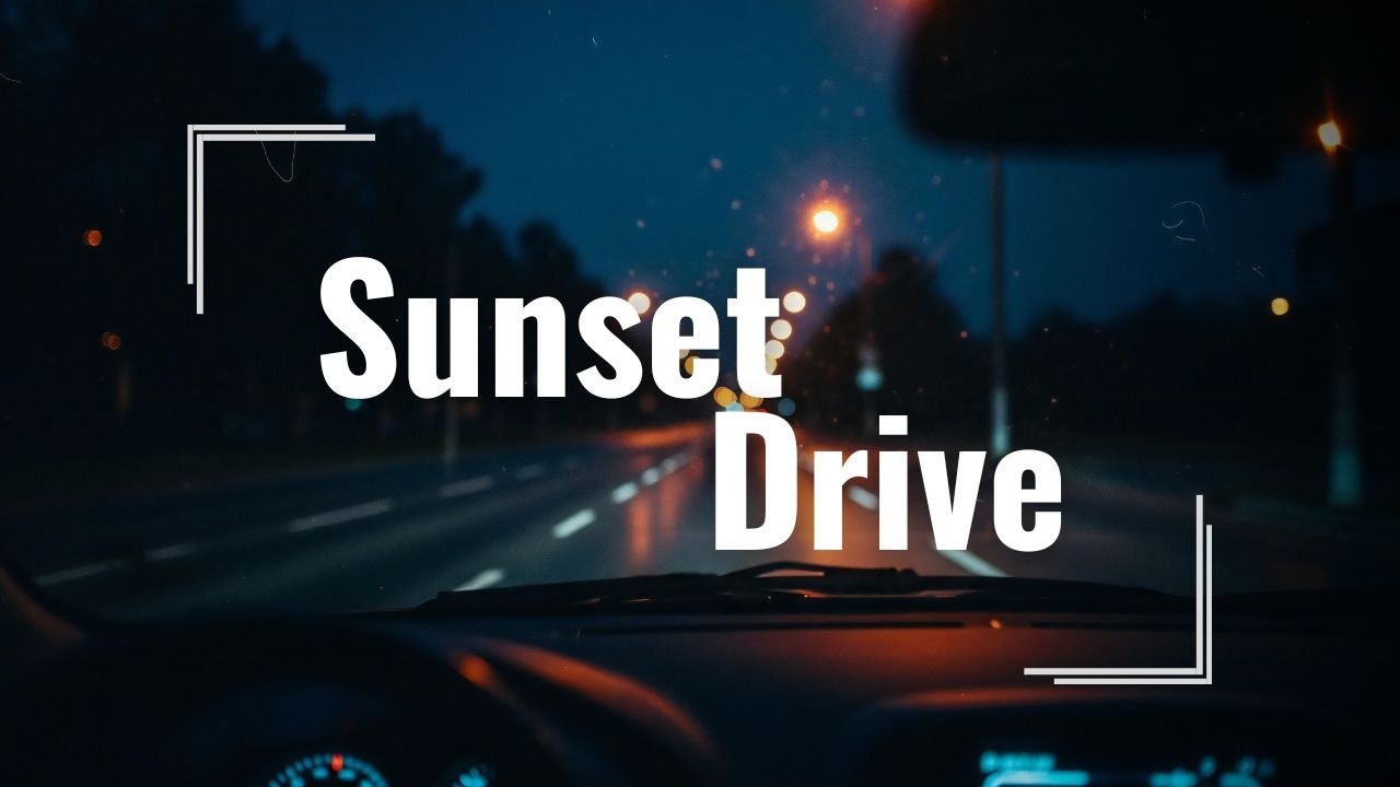 Sunset Drive Playlist   Male Vocal Chill Pop & Soft Rock for Travel