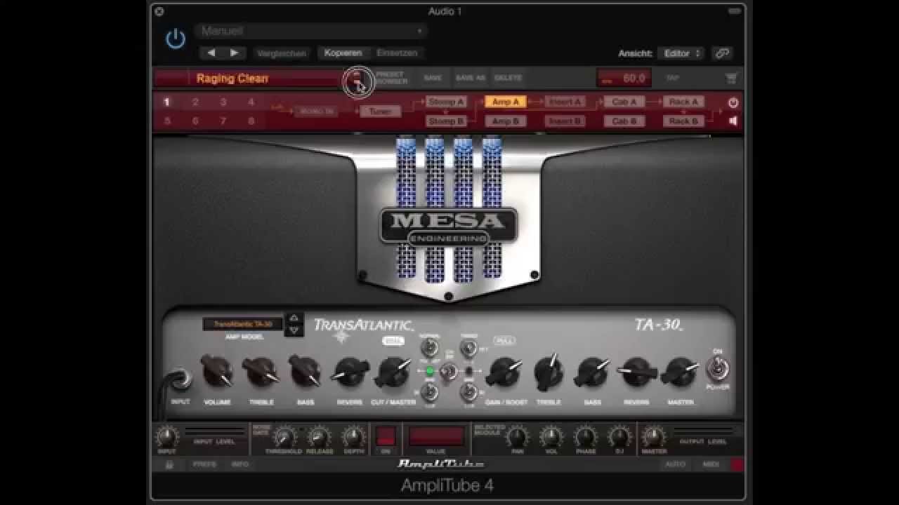 Amplitube 4, My First Impressions, HQ Audio ! British and Boogie´s