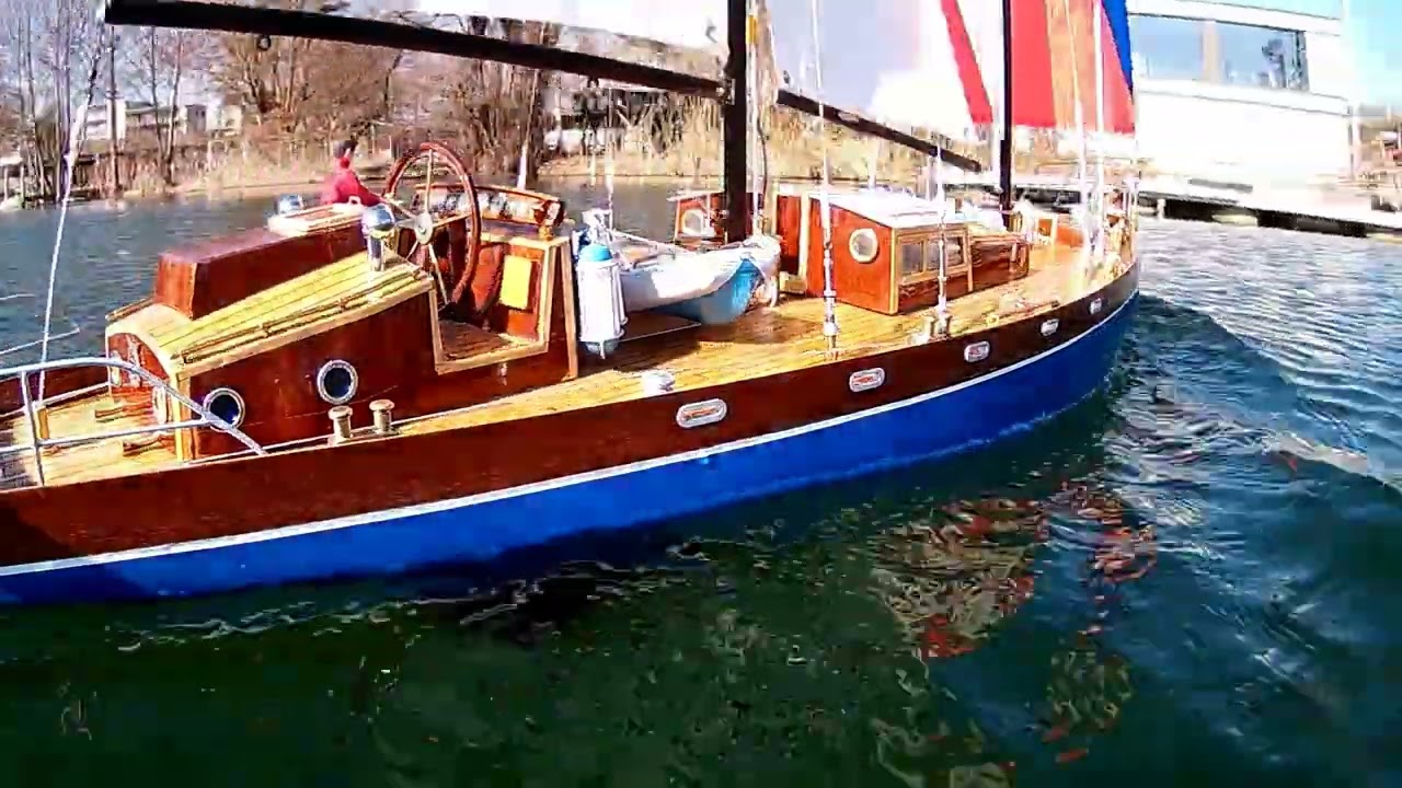 ATLANTIS 2 rc-Schoner auf dem Sempachersee