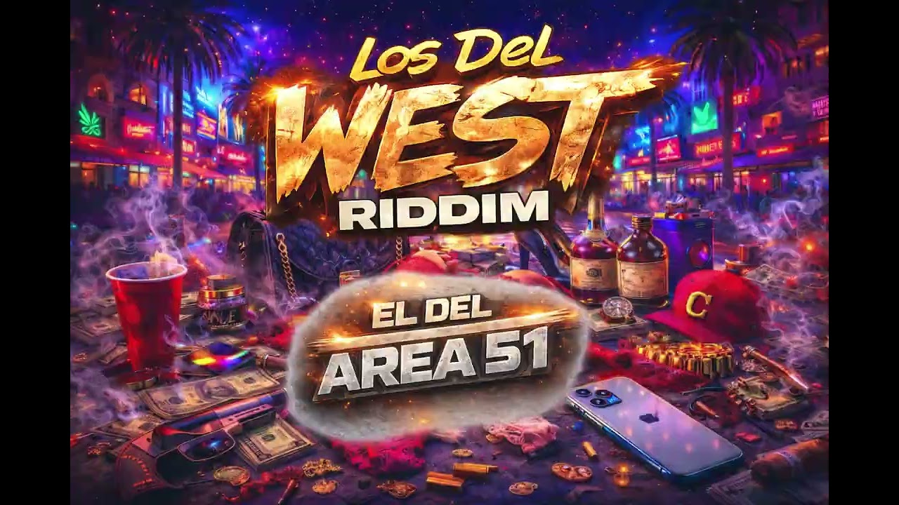 Nighta Party - Vizzer Feat.@eldelarea51  | Visualizer [Los Del West Riddim]
