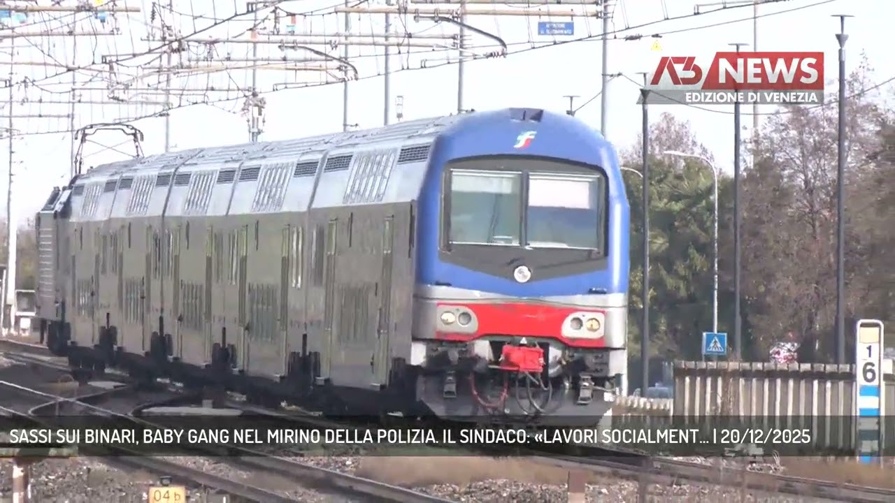 SASSI SUI BINARI, BABY GANG NEL MIRINO DELLA POLIZIA. IL SINDACO: «LAVORI SOCIALMENT... | 20/12/2025