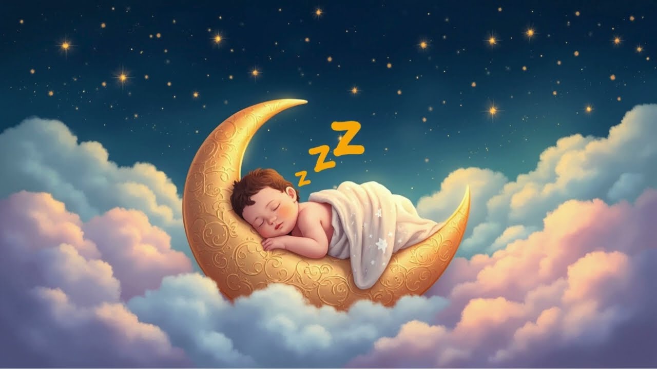 🌙  Best  Lullaby to Help Babies Go to Sleep 😴 1 Hour Gentle Relaxing Bedtime Music for Toddlers kids